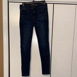 Express Women's Deep Indigo Skinny Jeans